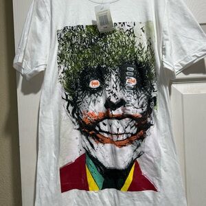 Graphic The Joker White T-Shirt